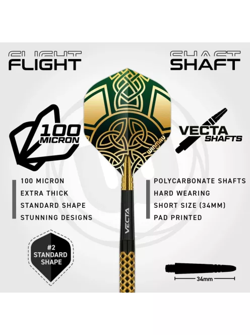 dart szett steel Winmau Brendan Dolan Signature Series 25g, 90%