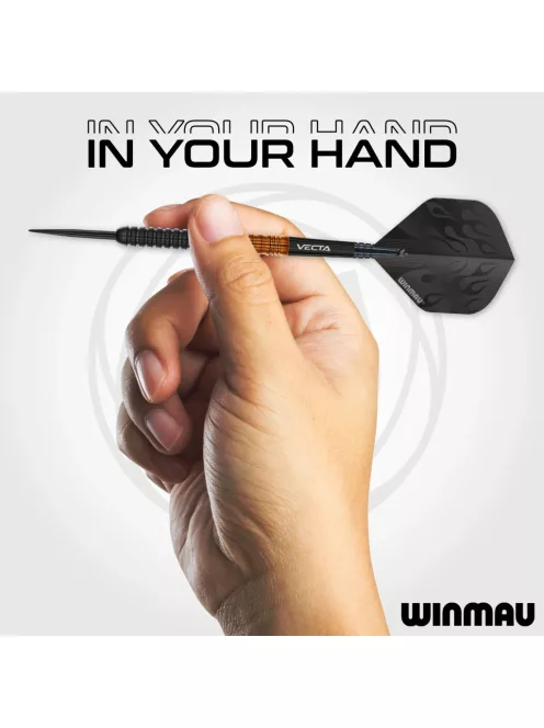 darts szett Winmau Team 360 Ben Townley steel - 23g, 90% wolfram