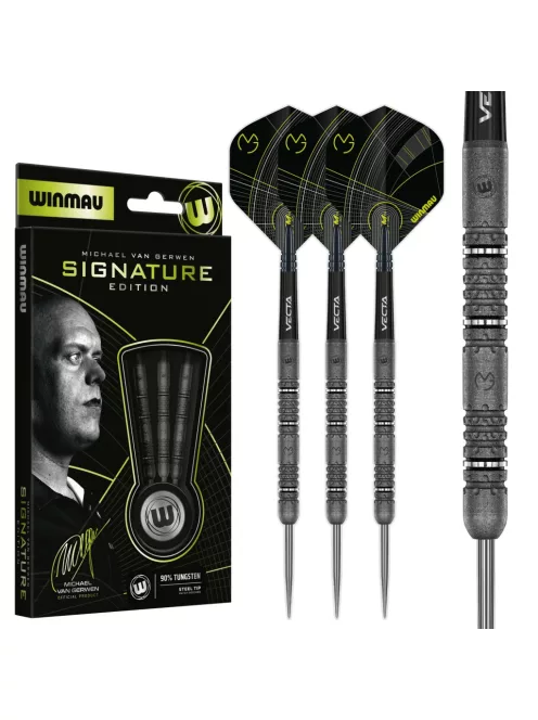 Dart szett steel Winmau Michael Van Gerwen Signature Edition 23g, 90%