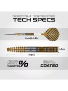 Dart szett steel Winmau Daryl Gurney Signature Edition 23g, 95% gravírozott