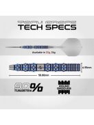 Dart szett steel Winmau SP Lunaris Tapered 22g, 90% gravírozott