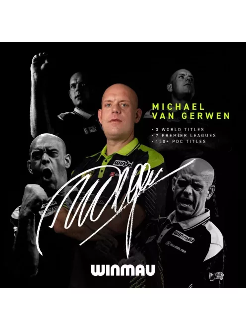 Darts szett steel WINMAU MvG TS-PRO Switch Point, 23g 90%
