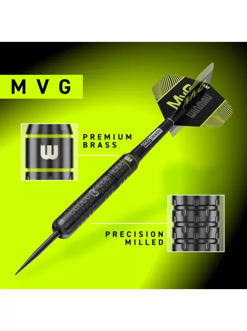 dart szett steel Winmau MVG Core 21g réz