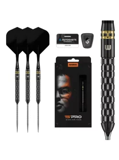   Darts szett steel Winmau Gian Van Veen TS-PRO Switch Point Steeldarts, 22g, 90%