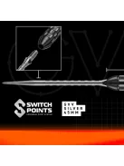 Darts szett steel Winmau Gian Van Veen TS-PRO Switch Point Steeldarts, 22g, 90%