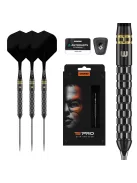 Darts szett steel Winmau Gian Van Veen TS-PRO Switch Point Steeldarts, 23g, 90%