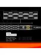 Darts szett steel Winmau Gian Van Veen TS-PRO Switch Point Steeldarts, 23g, 90%