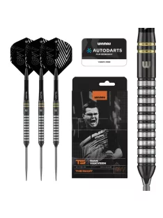  Darts szett steel Winmau Gian Van Veen TS Switch Point Steeldarts, 24g, 90%