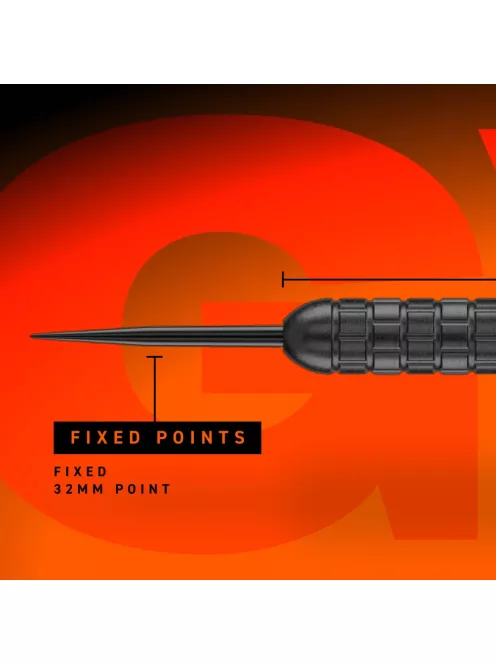 Darts szett Winmau Gian Van Veen Core brass steeldart, 21g