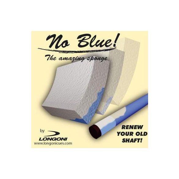 No Blue cleaning sponge forwooden cue picks