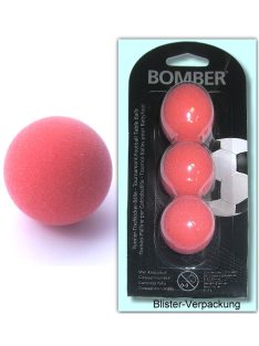 Foosball Robertson Bomber polyurethane red, 3 pieces