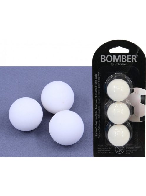 Foosball Robertson Bomber polyurethane white, 3 pieces