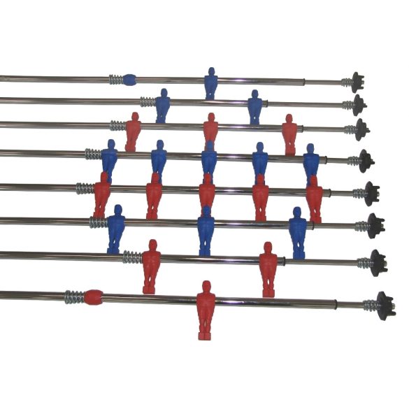 FAS rod set for red/blue indoor staples telescopic