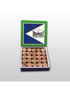 Suede leather adhesive, Triangle 10mm