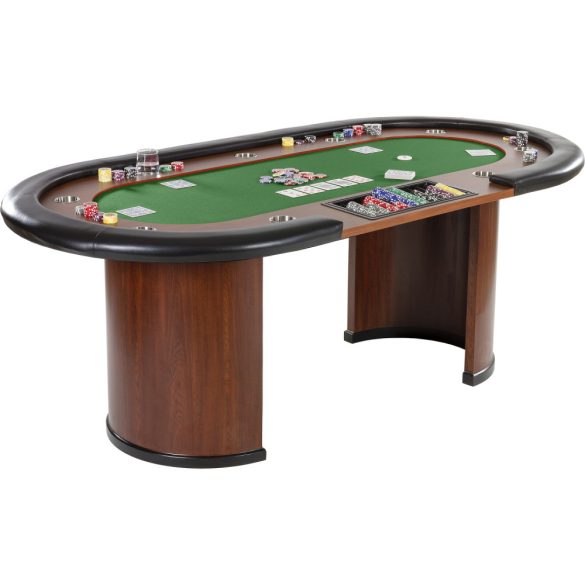 póker asztal Northstar Home Tournament barna/zöld