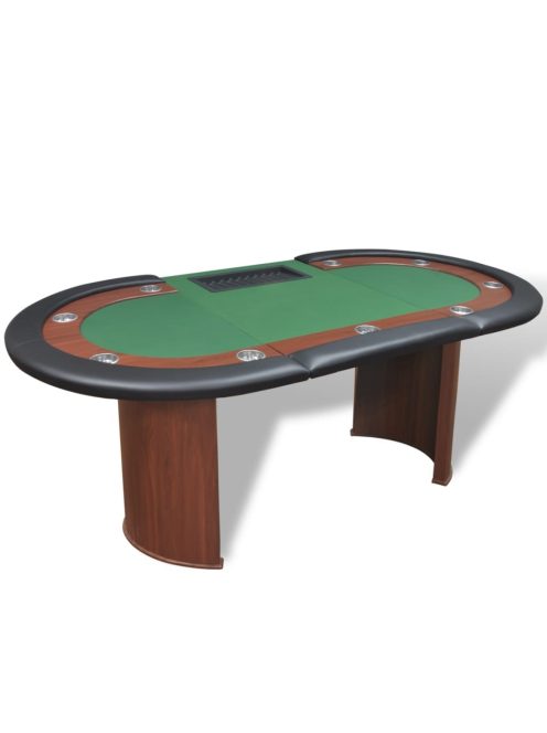 poker table Northstar Home Tournament brown/green