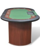 poker table Northstar Home Tournament brown/green