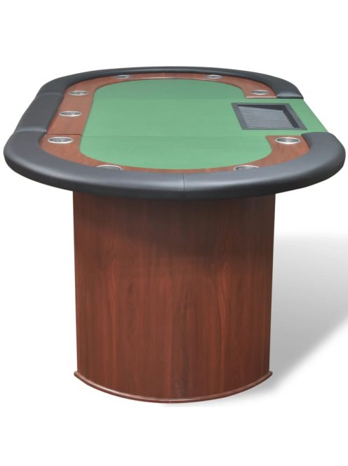 poker table Northstar Home Tournament brown/green