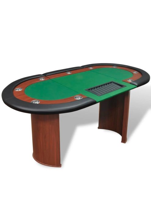 poker table Northstar Home Tournament brown/green