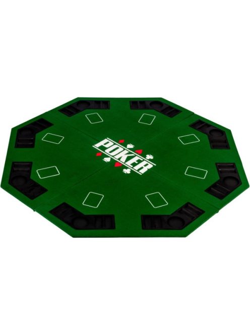 Northstar octagonal semi-folding poker table top
