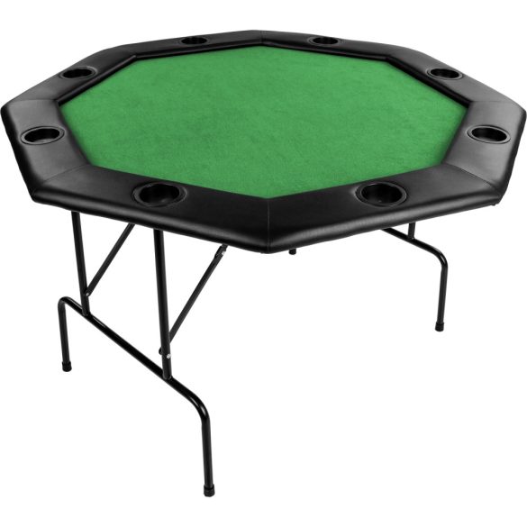 Northstar Octagon póker asztal fekete/zöld