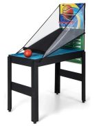 multifunctional gaming table 15 in one Northstar in dark brown (foosball, billiards, ping-pong, taifun, chess, poker, roulette, etc.)