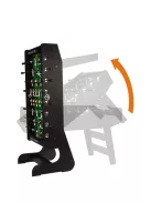 Foosball table Northstar Big Foot folding, black (60kg)