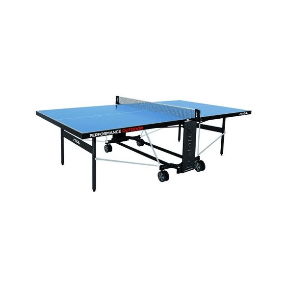 Stiga ping pong table Performance indoor, blue, with net and net holder