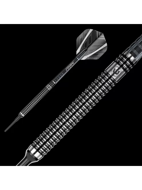 Darts arrow Winmau soft BLACK OUT 90% wolfram 18g