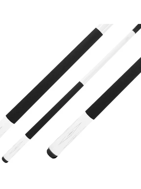 Billiard Cue, Pool, Cuetec Platinum Diamond Laser, White