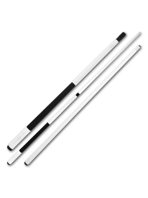 Billiard Cue, Pool, Cuetec Platinum Diamond Laser, White