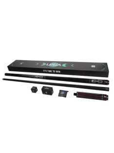   Billiard dákó csomag, Pool, EVO Luna Maxbing Edition, Malachite Eclipse Full szett, 12.5mm, 3/8x10