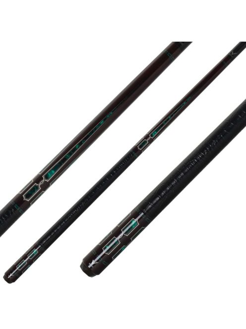 Billiard dákó csomag, Pool, EVO Luna Maxbing Edition, Malachite Eclipse Full szett, 12.5mm, 3/8x10