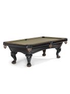 Biliárd asztal Brunswick GLENWOOD 7'  Kávé, espresso,  fekete és kávé, Tapered Leg és Ball & Claw  lábakkal