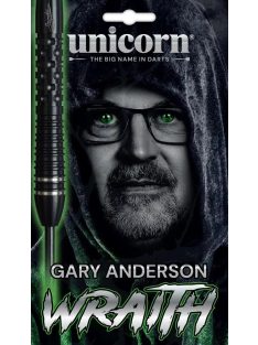 darts szett Unicorn Gary Anderson Wraith Steel 24g, 90%