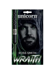 darts szett Unicorn Ross Smith Wraith Steel 24g, 90%