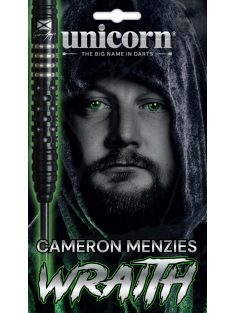 darts szett Unicorn Cameron Menzies Wraith Steel 23g, 90%