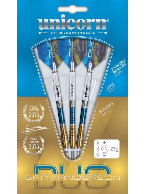 Darts szett steel Unicorn Gary Anderson Duo Phase 6 21g