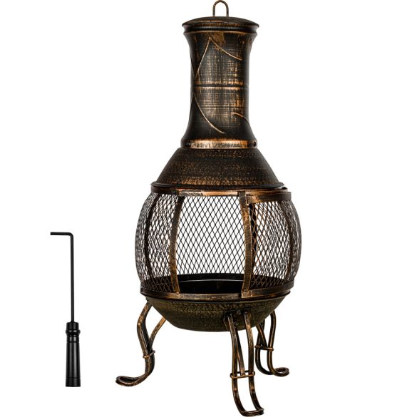 STILISTA® Terrassenofen, patio stove, antique bronze