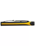 Hard cue case, Style SY-1, yellow-black, 2/2, 85cm