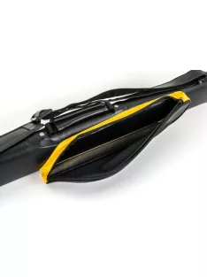 Hard cue case, Style SY-1, yellow-black, 2/2, 85cm
