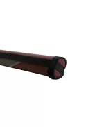 Hard cue case, Dynamic TO11-6, red-grey, 1/1, 85cm