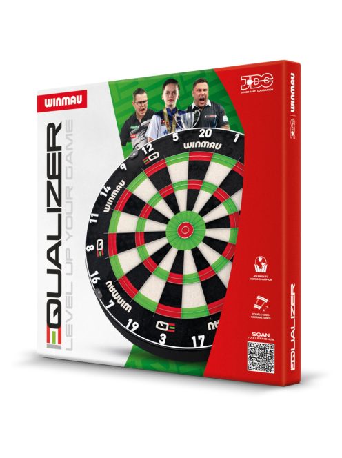 dart tábla Winmau Equalizer- Official JDC Training Dartboard sisal