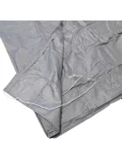 Foosball tablecloth, plastic, grey, also for outdoor tables