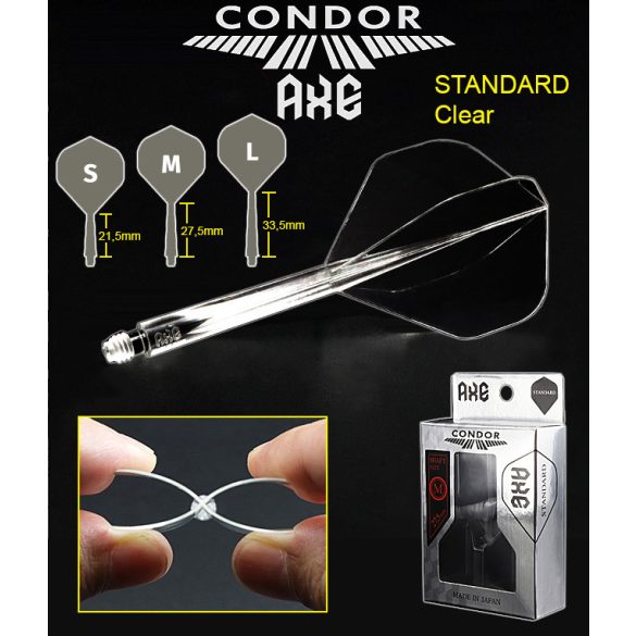 Condor AXE Standard áttetsző, "M" méret