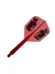   Condor AXE OVER KILL translucent red,Small, size "L"