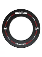 Darts világítás és falvédő csomag, Winmau Plasma  360 és Winmau Pro Line fekete falvédő