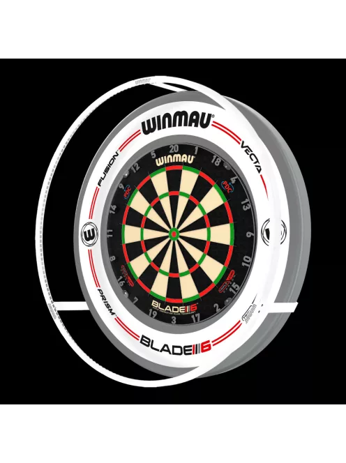 Darts világítás és falvédő csomag, Winmau Plasma Ice 360 és Winmau Pro-Line falvédő