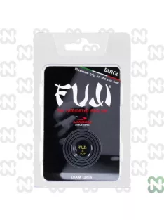 Cubic Leather Adhesive "Fuji" black 13mm, soft