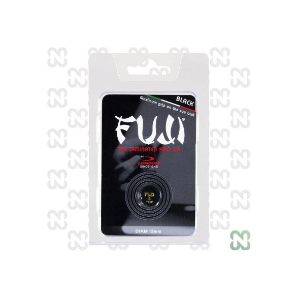 Dákóbőr ragasztható "Fuji" black 13mm, soft